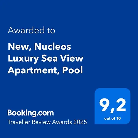 New, Nucleos Luxury Sea View Apartment, Pool Апартаменты Торремолинос